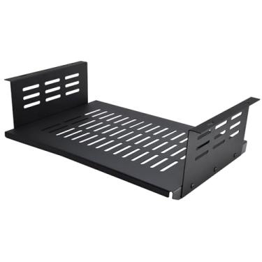 Imagem de Patioer Suporte de computador sob a mesa ou computadores SFF e PCs de fator de forma pequeno, adequado para PlayStation 4 PS4 Slim PS4 Pro Gaming Under Desk (43 cm L x 10,7 cm A x 30,5 cm D)