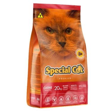 Imagem de Ração Special Cat Adultos Carne Premium 20kg