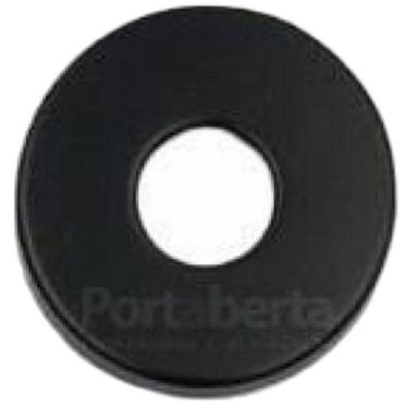 Imagem de Kit Roseta Avulsa Fechadura Externa Imab Preto Preta Redonda