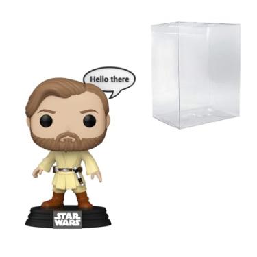 Imagem de POP! Star Wars: OBI-Wan Kenobi (Hello There) #781 Bundled with Compatible Box Protector Case
