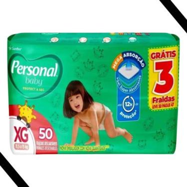 Imagem de Fraldas Descartáveis Personal Baby Dia e Noite - Pacote Hiper  M/G/XG/