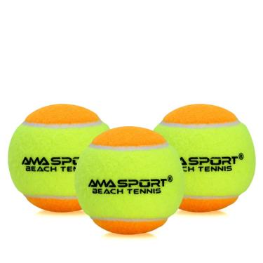 Imagem de Bola de Beach Tennis Ama Sport - Pack com 03 Bolas