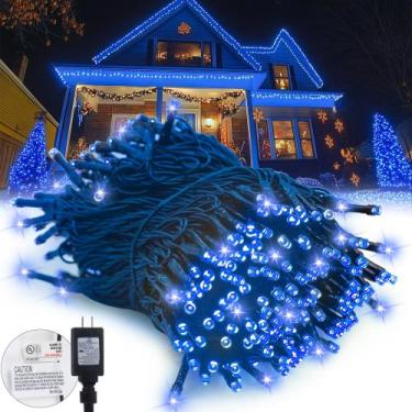 Imagem de Luzes de Natal Kwaiffeo Blue 30m 300LED String Light