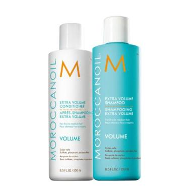 Imagem de Conjunto de shampoo e condicionador Moroccanoil Extra Volume 250mL