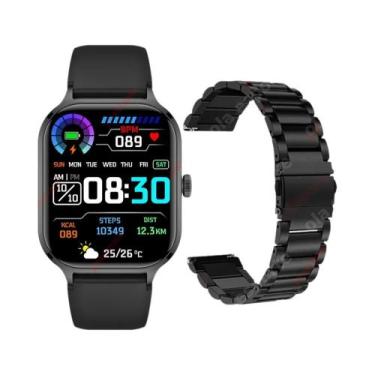 Imagem de Relógio Inteligente Bluetooth Masculino Série 9 Música Chamadas Monito