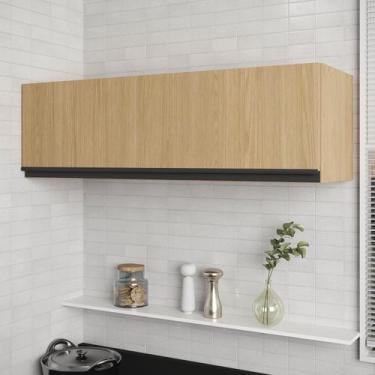 Imagem de Armário Aéreo Porta Basculante 100cm Nara CabeCasa MadeiraOriginals - 