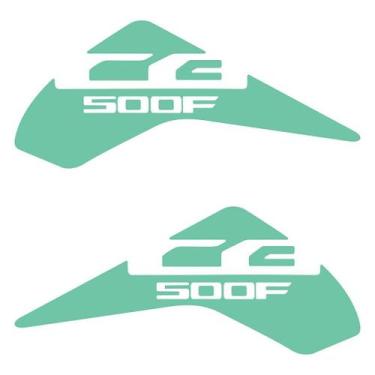 Imagem de Adesivo Protetor Lateral Honda CB 500F 2020 a 2021 - Cromo Sign