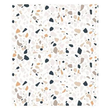 Imagem de Papel de Parede Decorativo Terrazzo Bege - Adesivo Autocolante 3M - Cr