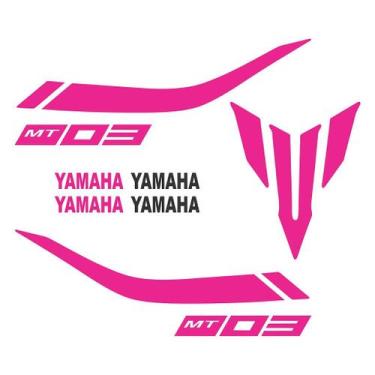 Imagem de Adesivo Protetor Tank Pad MT-03 para Motocicletas 2019 a 2020 - Cromo 