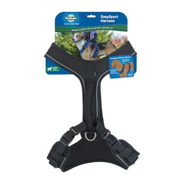 Imagem de PetSafe Peitoral para cães EasySport – Peitoral ajustável e acolchoado com alça de controle e tubulação refletiva – grande, preto