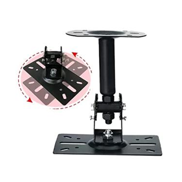 Imagem de URGDWEKJY Audio Stand Speaker Wall Mount Bracket Thickening Extension Karaoke Speaker Ceiling Hanger KTV Box Audio Bracket Wall Hangers Speaker Stand(Short Rotation)