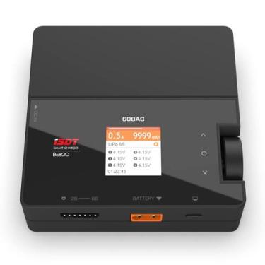 Imagem de Carregador de equilíbrio de bateria Lipo ISDT 608AC 8A/200W para 1-6S