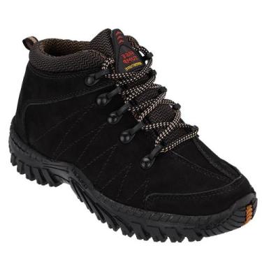 Imagem de Bota Coturno Adventure Menino Cadarço Cano Curto Conforto - Free Jump,