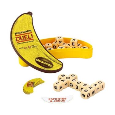 Imagem de Jogo Bananagrams Duel Corrida De Palavras Cruzadas Jogo De 2 - Galapag