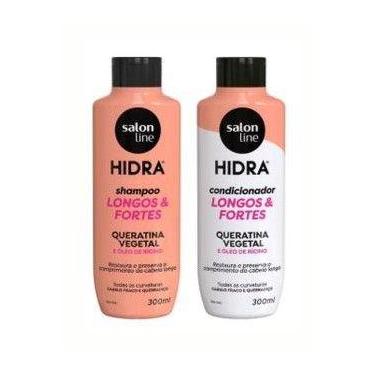 Imagem de Kit SalonLine Hidra Longos e Fortes - Shampoo+Cond 300mL