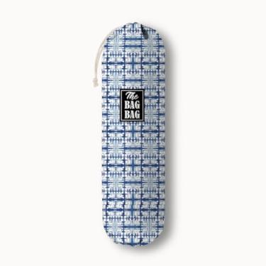 Imagem de O suporte de armazenamento de mercearia, organizador de sacolas de supermercado Batik para bolsa de compras, suporte de parede de plástico, recipientes de armazenamento, presentes de cozinha para