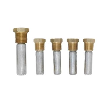 Imagem de Kit de ânodo tipo lápis 119574-4415 para substituição do resfriador de óleo de zinco marítimo 4LHA-HTE 6LP 6LY 6LPA-STP 6LPA-STZP 119574-18790