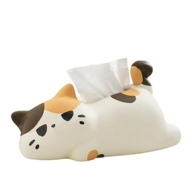 Imagem de Capa de tecido de cerâmica Cute Lying Cat Cartoon Animal - Yiweisai