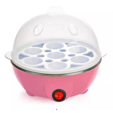 Imagem de Cozedor Ovos Elétrico Vapor Multi Funções Egg Cooker 110V