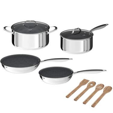 Imagem de Kit Panelas Premium Antiaderente Indução 8 Pçs - Mimo Style