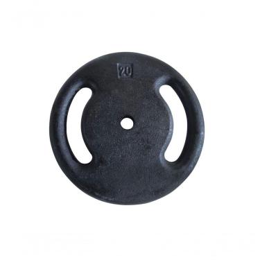 Imagem de Anilha Ferro Fundido Pintada 20 Kg Anilhas