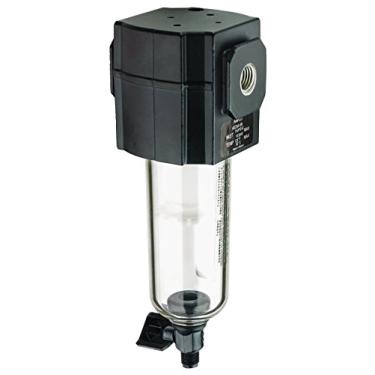 Imagem de Plews & Edelmann Amflo 4020A-99 Filtro compacto de linha de ar de 40 mícrons com tigela de poliéster e drenagem manual - 3/8-18 Npt, 1 unidade