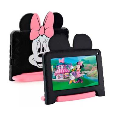 Imagem de Tablet Multilaser Minnie Quad Core 64GB 4 RAM Tela 7, Preto, 64GB