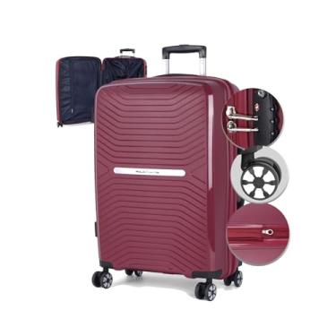 Imagem de Mala de Viagem de Bordo 10kg em Polipropileno, Cadeado TSA, Zíper Expansor - Linha Premium Polo King