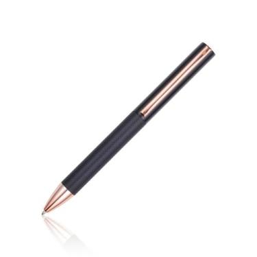 Imagem de Caneta Crown Personalizada Athenas Esferográfica, Fume (clip rose)