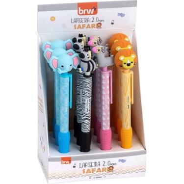 Imagem de Lapiseira 2,0 mm, BRW, Divert Safari, Plástica, 4 Modelos, Display com 12