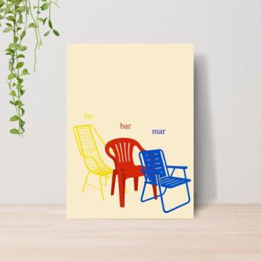 Imagem de Quadro Decorativo Brasil Brasilidades A4  Placa MDF 002 - Lomi Art