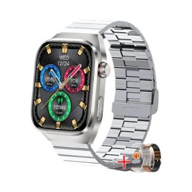 Imagem de Relógio Inteligente Masculino De Saúde Com Análise De ECG, PPG, Ácido 