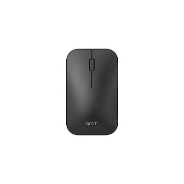 Imagem de LG Mouse sem fio Gram, mouse portátil de 2,4 GHz fino sem ruído com receptor USB, MSA2.BBRU1, 2023