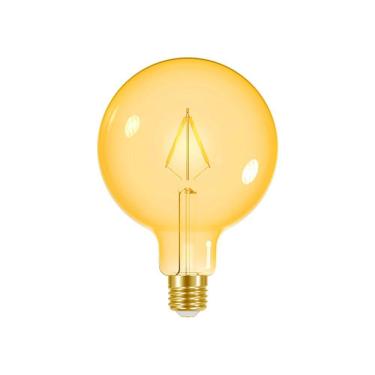 Imagem de Lâmpada Led Taschibra Filamento Vintage G125 3w E27 Bivolt