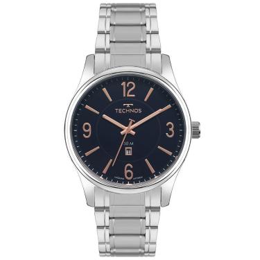Imagem de Relógio Technos Masculino Steel Prata - 2115tzx-1a 2115tzx-1a