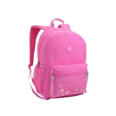 Imagem de Mochila Costas Juvenil Feminina Escolar Bolso de Confetes - Seanite, R