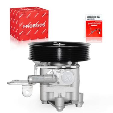 Imagem de PHOBOOS Bomba de direção hidráulica compatível com Nissan Altima 2007-2012, Maxima 2009-2014, Murano 2009-2014, 3,5L, com saída e polia, direção suave, baixo ruído, alta durabilidade, ref. 96-5478