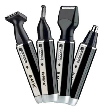 Imagem de Maquina Aparador de Pelos 4x1 - Sobrancelha Orelha Nariz Barba Bigode BM-C039