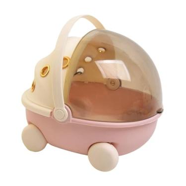 Imagem de Ｂｅｓｇａ Gaiola Aquecida. Uma Gaiola Pequena E Confortável com Aquecedor USB. Ideal para Agapornis, Canários, Periquitos E Muito Mais, Rosa