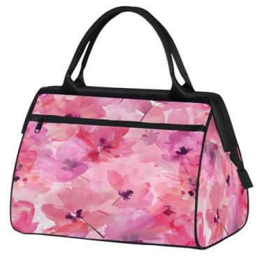 Imagem de Bolsa de viagem dobrável para mulheres, homens, frutas, maçã, leve, esportiva, academia, impermeável, bagagem de mão, para presente de viagem, Cor: 5, 15.2*8.3*11.6 inch, Moderno