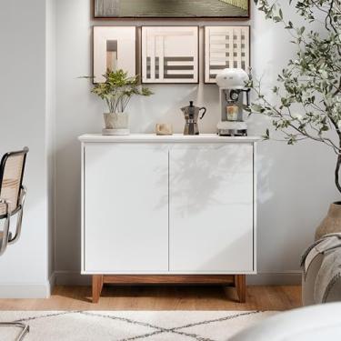 Imagem de Buffet 2 Portas Sem Gavetas Flow - JM3 Moveis (Branco)