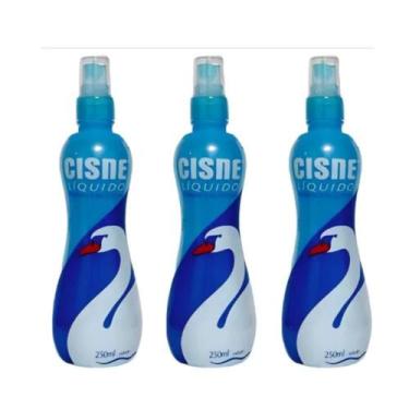 Imagem de Kit 3 sal líquido cisne spray 250ml  sabor equilibrado, sem aditivos e