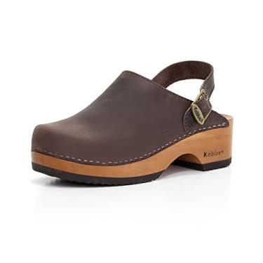 Imagem de Kebba - Tamanco de madeira feito à mão, Marianne, Crazy Wild Cacau, 40