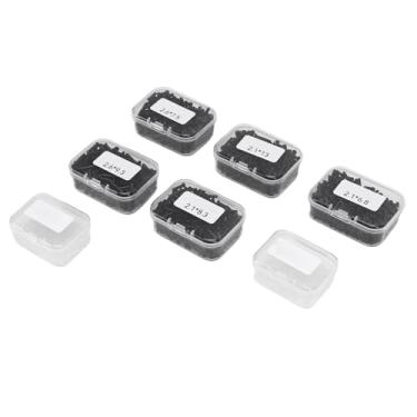 Imagem de RiToEasysports Kit de Ilhós Protetores de Badminton Com Furo Duplo Longo e Curto, Acessórios de Proteção de Raquete de Nylon para Raquetes de Squash de Tênis de Badminton, Sortimento de 1200-1500