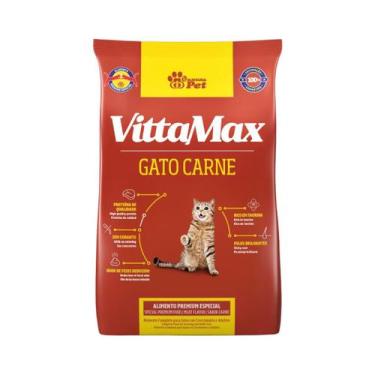 Imagem de Racao vittamax gato carne 1kg