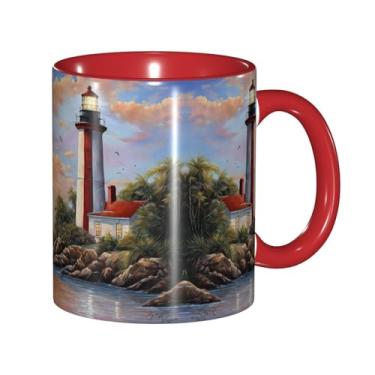 Imagem de Zeraoke Impressão de pintura de diamante canecas de café criativas, personalizadas, presente para família, tamanho de 325 ml, unissex