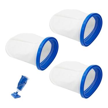 Imagem de yrjns Bolsa de filtro multicamadas P30X022XF para aspiradores de piscina portáteis, compatível com Pool Blaster Max, Catfish Ultra, iVac 250, iVAC C2, Volt FX-4, Jacuzzi JPV200, modelos P32X022XF