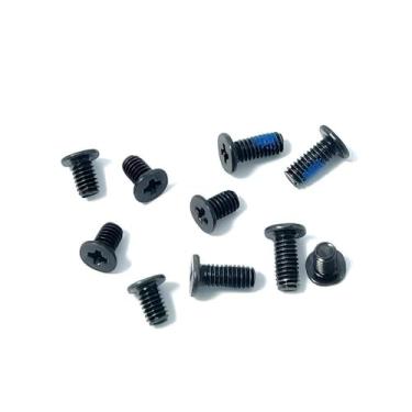 Imagem de Zahara Substituição de parafusos de montagem de dobradiça LCD para ACER Nitro AN515-42 AN515-52 Parafusos dobradiças para tampa traseira tampa traseira