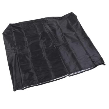 Imagem de Pissente Capa para Paletes Exterior, Capa para Paletes Resistente à Ruptura de Tecido Oxford 210D Com Cordão Ajustável para Unidades de AC e Geradores (120x100x116cm / 47,2x39,4x45,7 pol.)