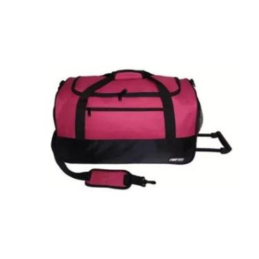 Imagem de Sacola De Viagem Bolsa de Mão Com Rodinhas De Bordo Em Poliéster-Unissex
